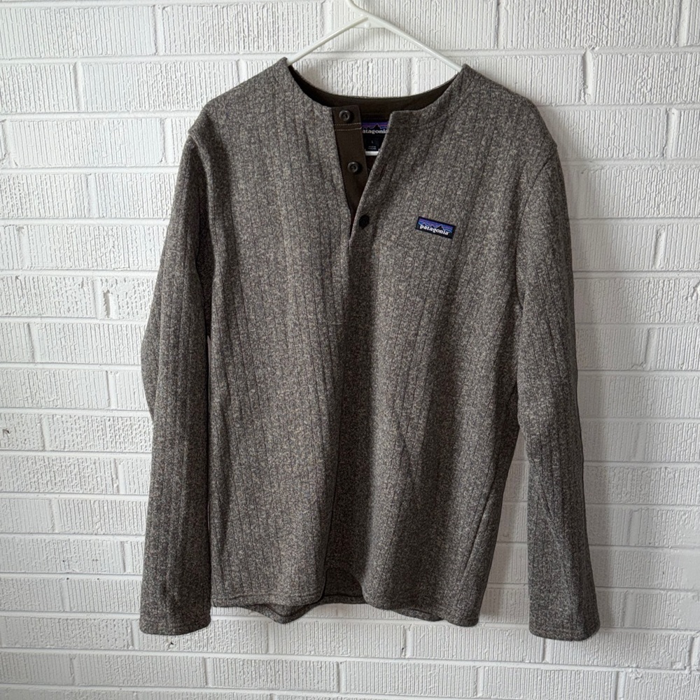 Patagonia Men's Brown Crewneck Sweater